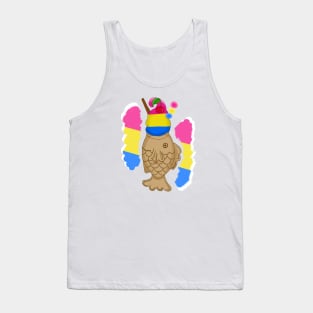 Pride Taiyaki Ice cream-Pan Flag Tank Top